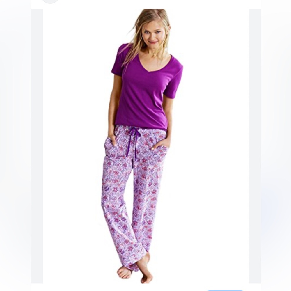 Victoria’s Secret 2-Piece Tee-Jama Pajama Set - Size Large